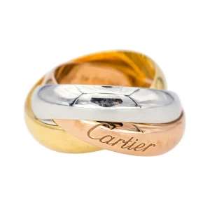 Cartier Bague Trinity Or jaune, Or blanc, Or rose
