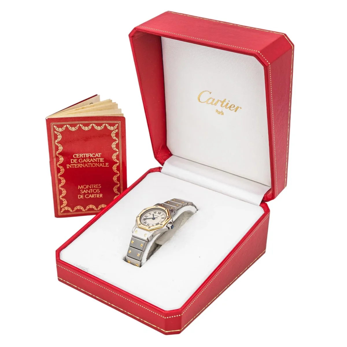 Cartier Montre Santos Acier, Or jaune – Image 4