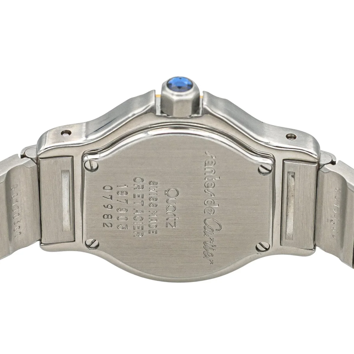 Cartier Montre Santos Acier, Or jaune – Image 8