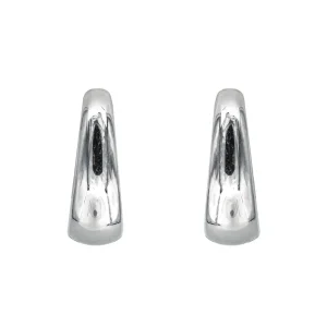 Boucles d'oreilles Créoles Or blanc