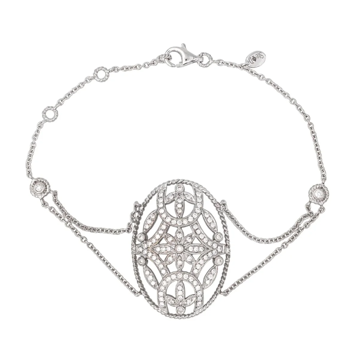 Djula Bracelet Or blanc Diamant