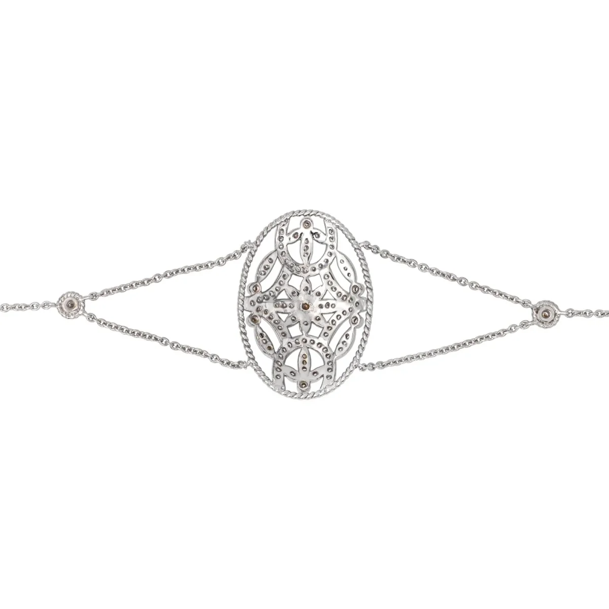 Djula Bracelet Or blanc Diamant – Image 7