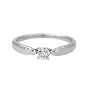 Tiffany & co Bague Solitaire Platine Diamant