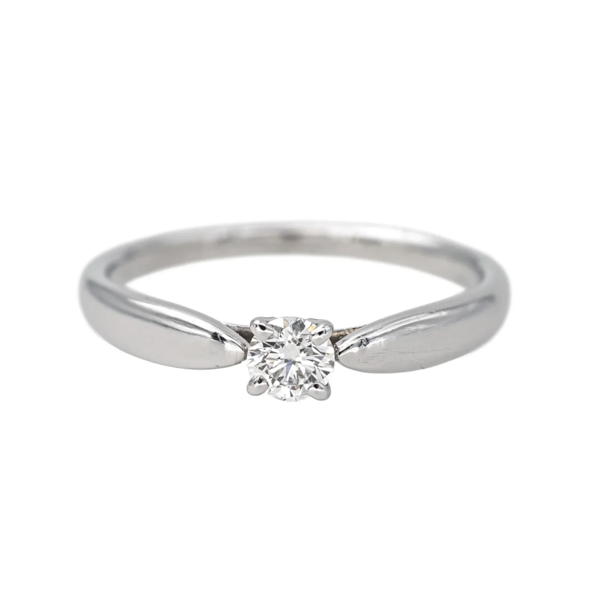 Tiffany & co Bague Solitaire Platine Diamant – Image 2