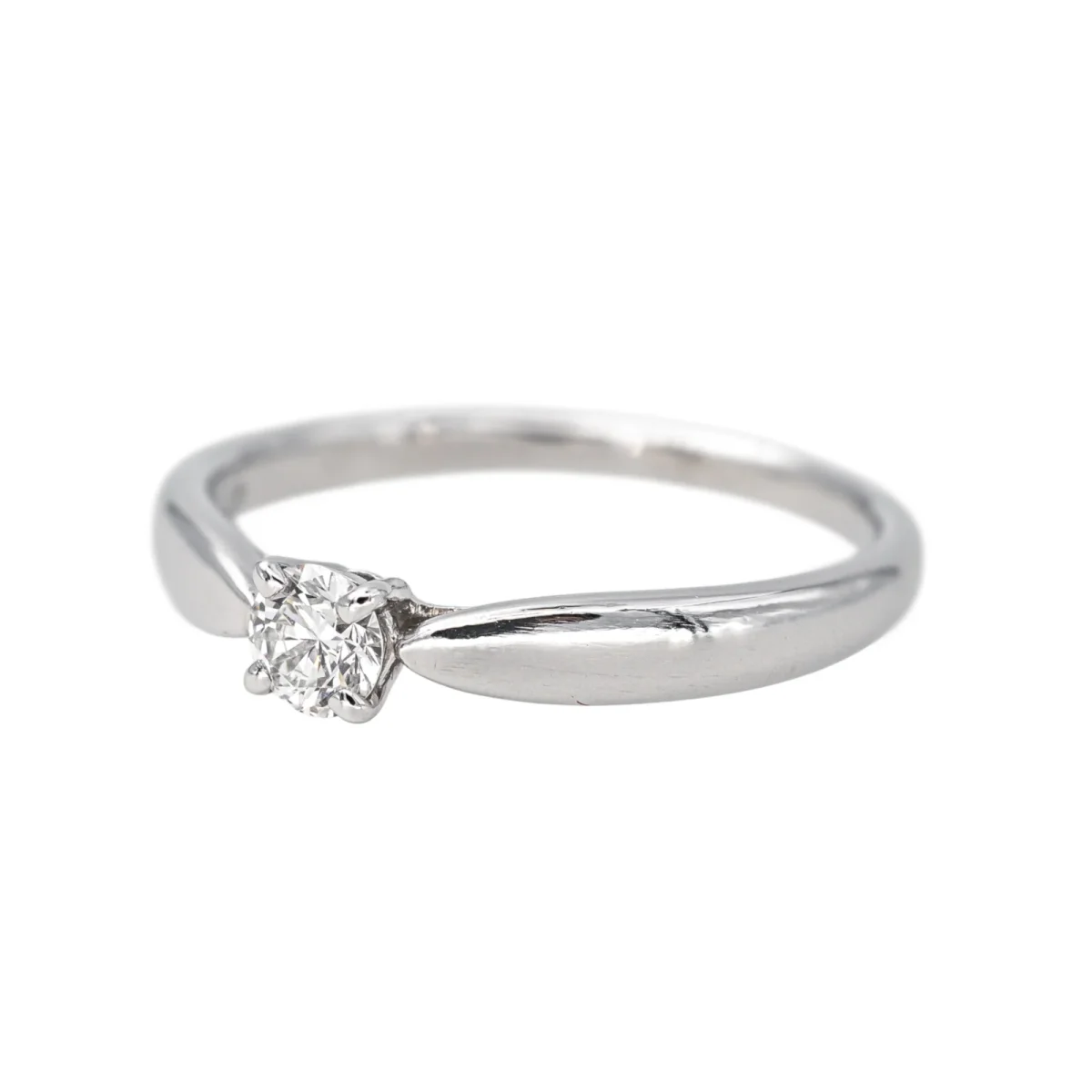 Tiffany & co Bague Solitaire Platine Diamant – Image 5