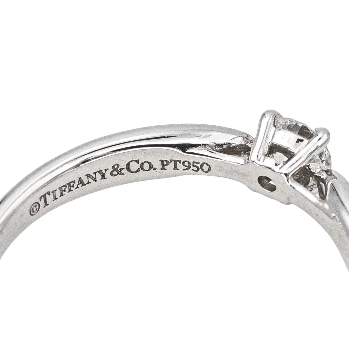 Tiffany & co Bague Solitaire Platine Diamant – Image 7
