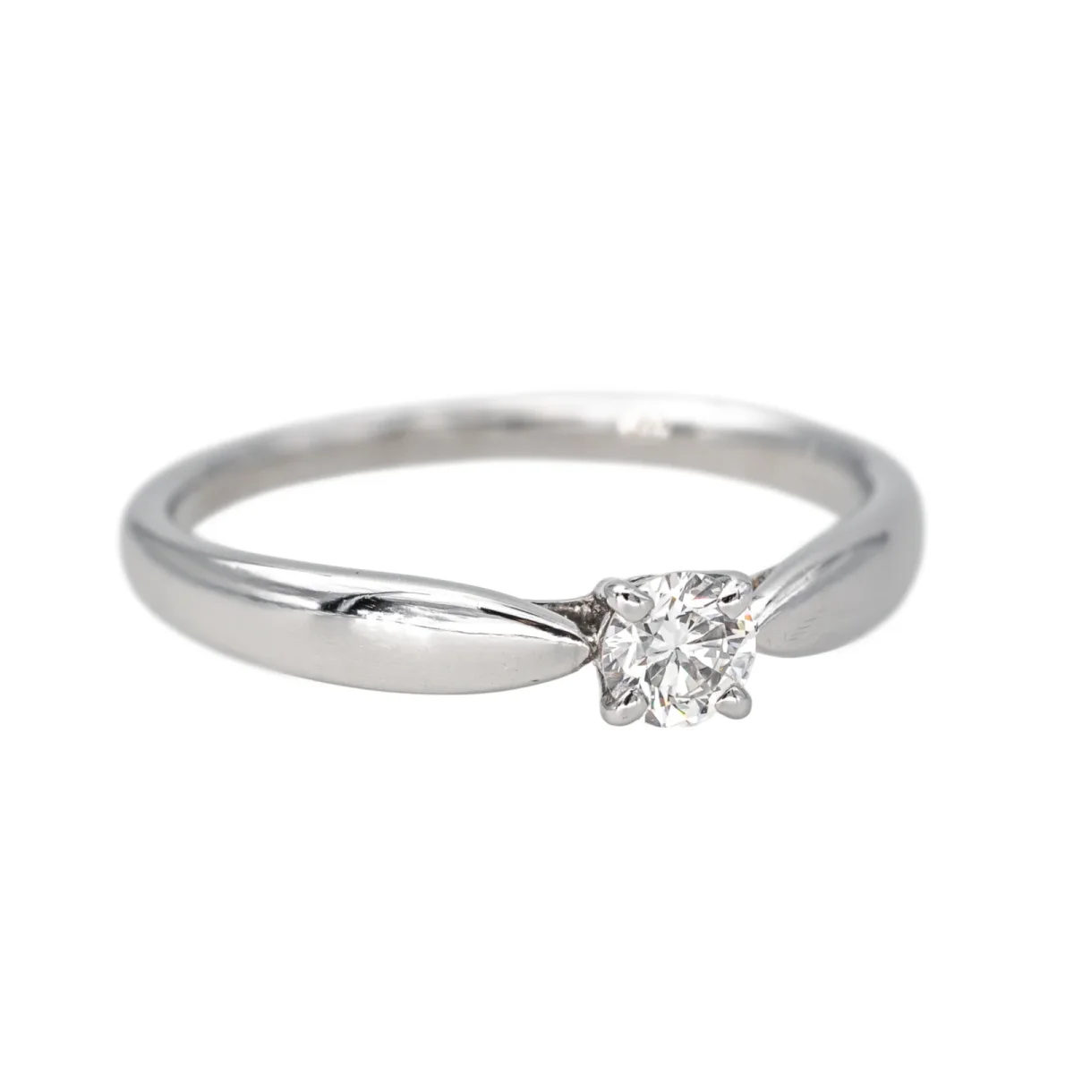 Tiffany & co Bague Solitaire Platine Diamant – Image 8