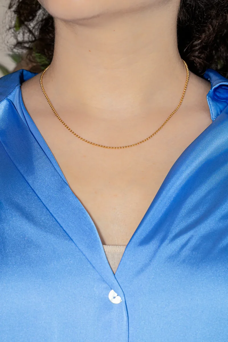 Chopard Collier Maille jaseron Or jaune – Image 3