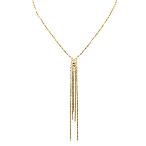 Collier Maille forçat Or rose