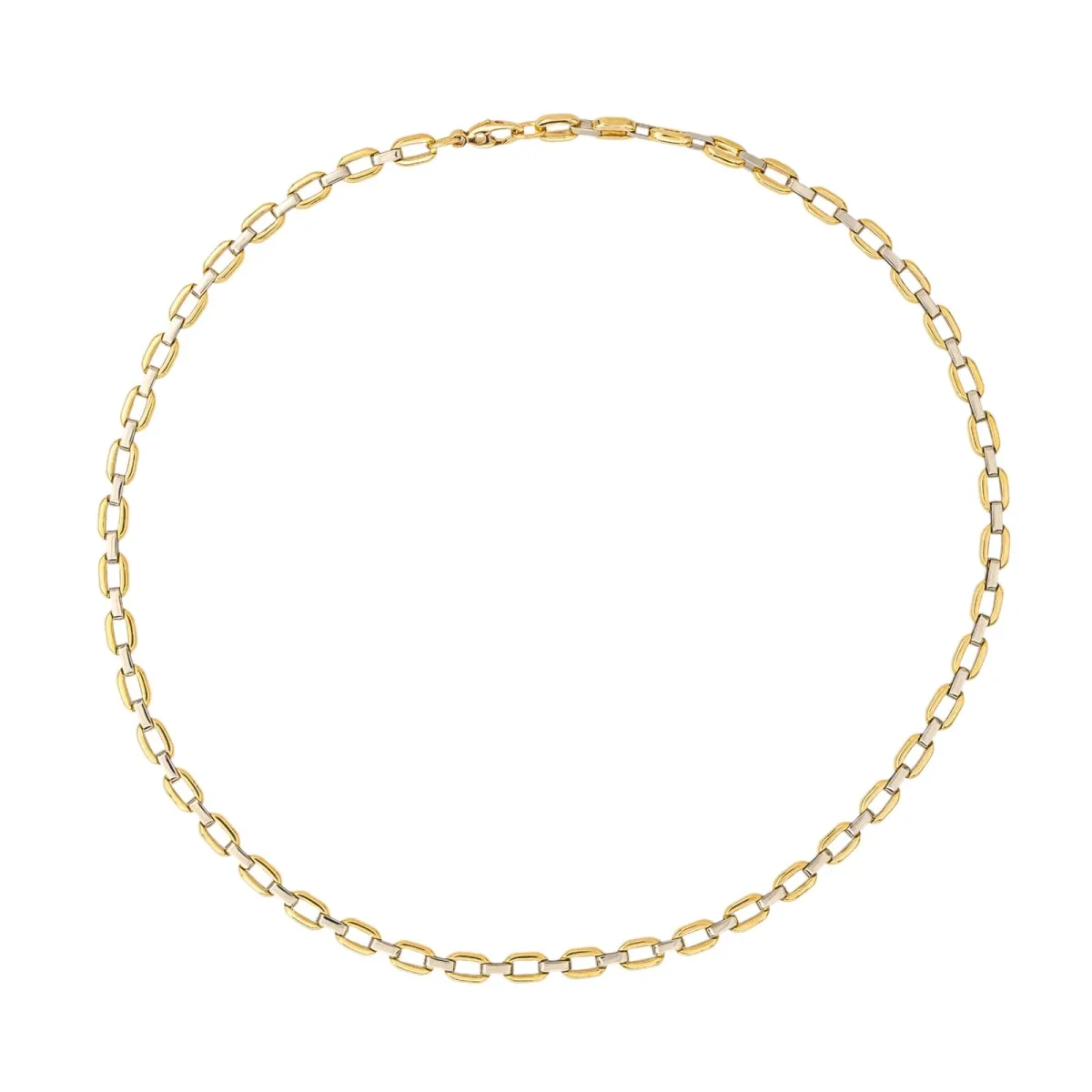 Collier Chaîne Or jaune, Or blanc – Image 4