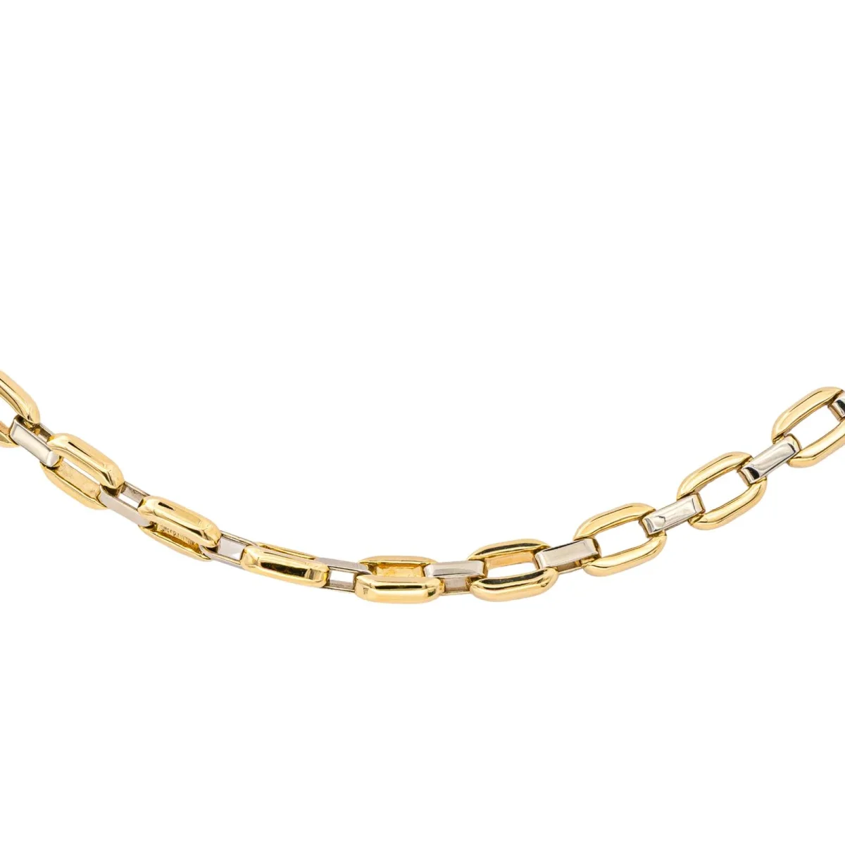 Collier Chaîne Or jaune, Or blanc – Image 5