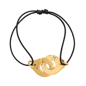 Dinh van Bracelet Cordon Menottes Or jaune