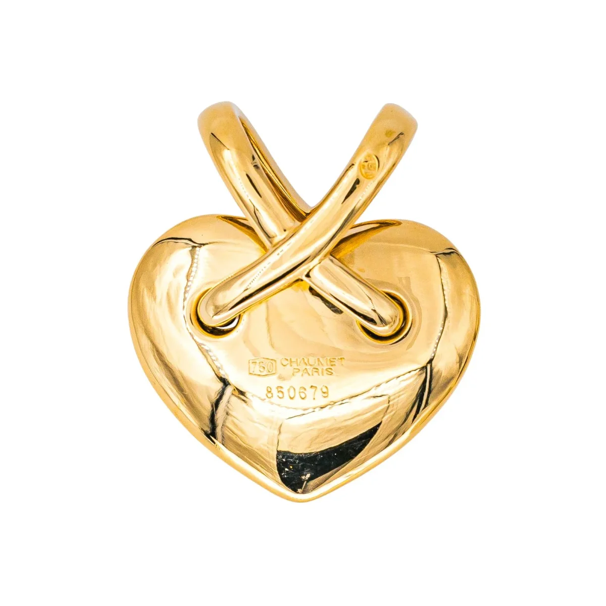Chaumet Pendentif Cœur lien Or jaune – Image 2