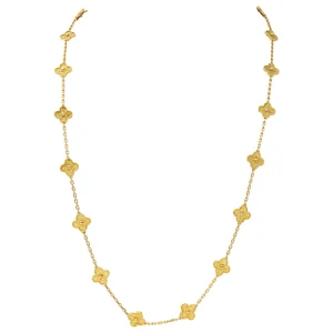 Van cleef & arpels Collier Sautoir Alhambra Or jaune