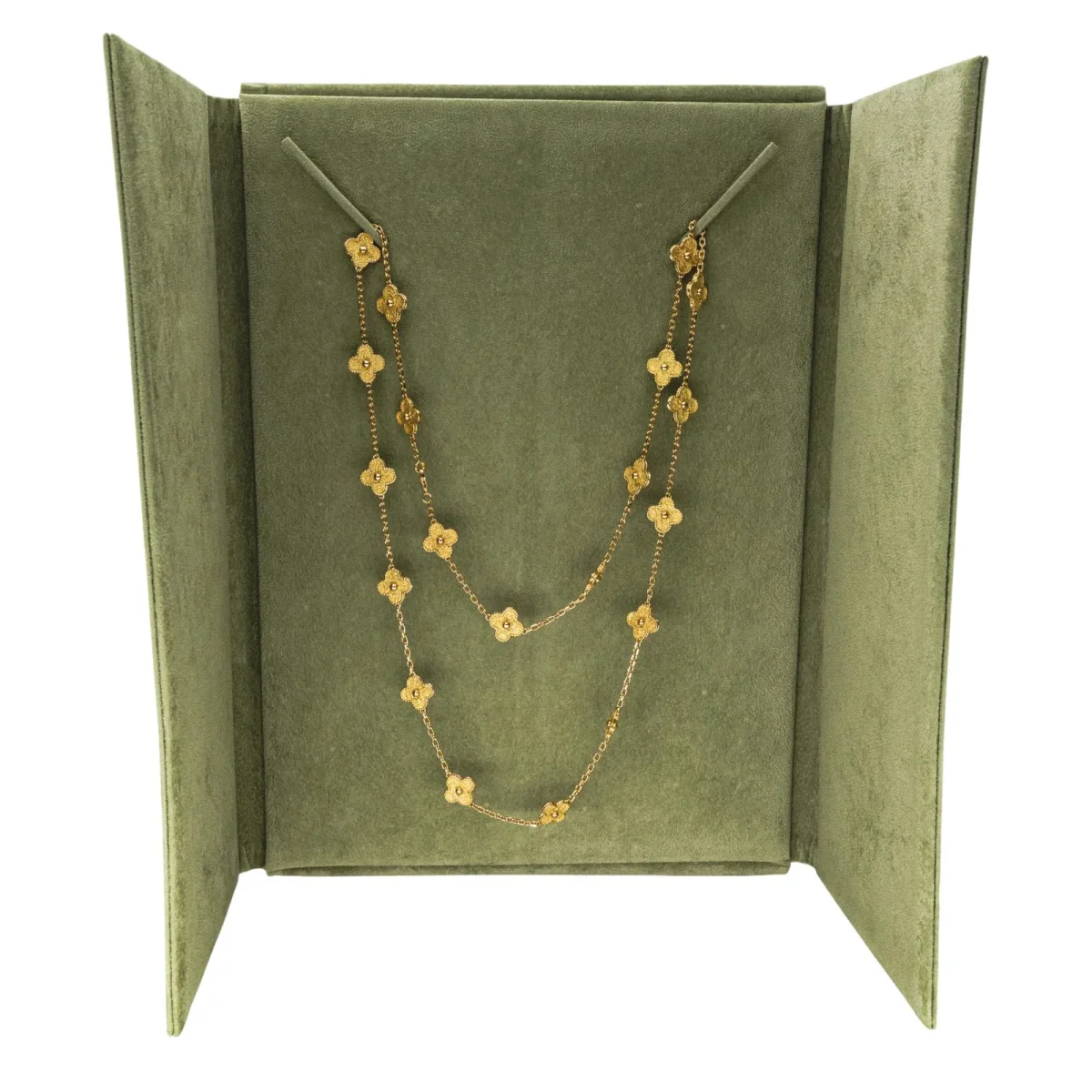 Van cleef & arpels Collier Sautoir Alhambra Or jaune – Image 4