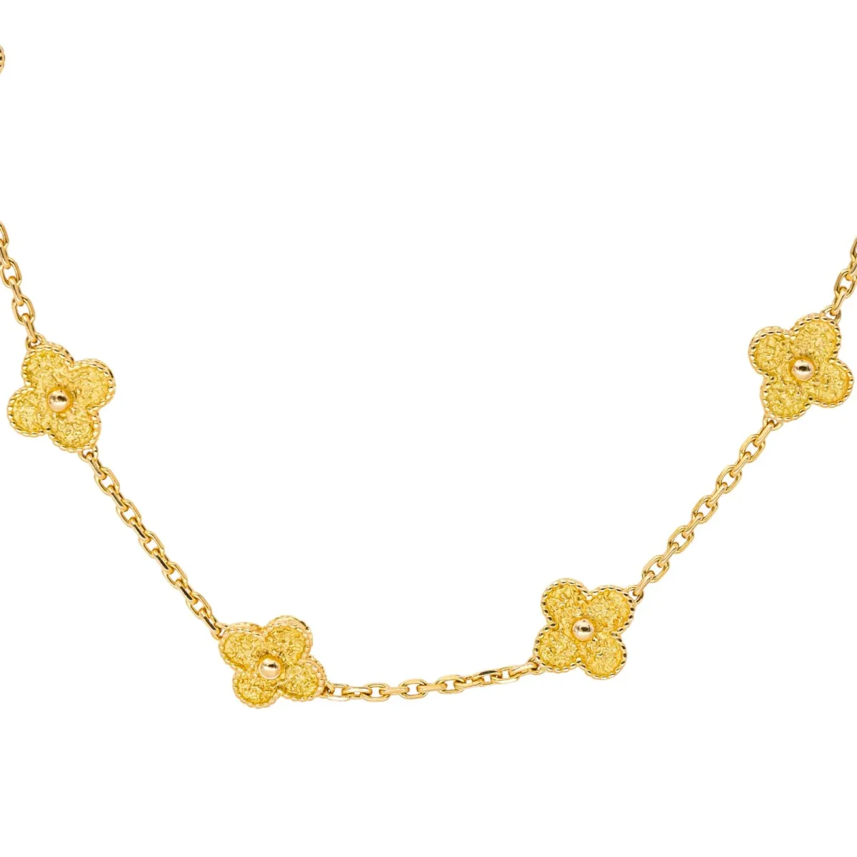 Van cleef & arpels Collier Sautoir Alhambra Or jaune – Image 6