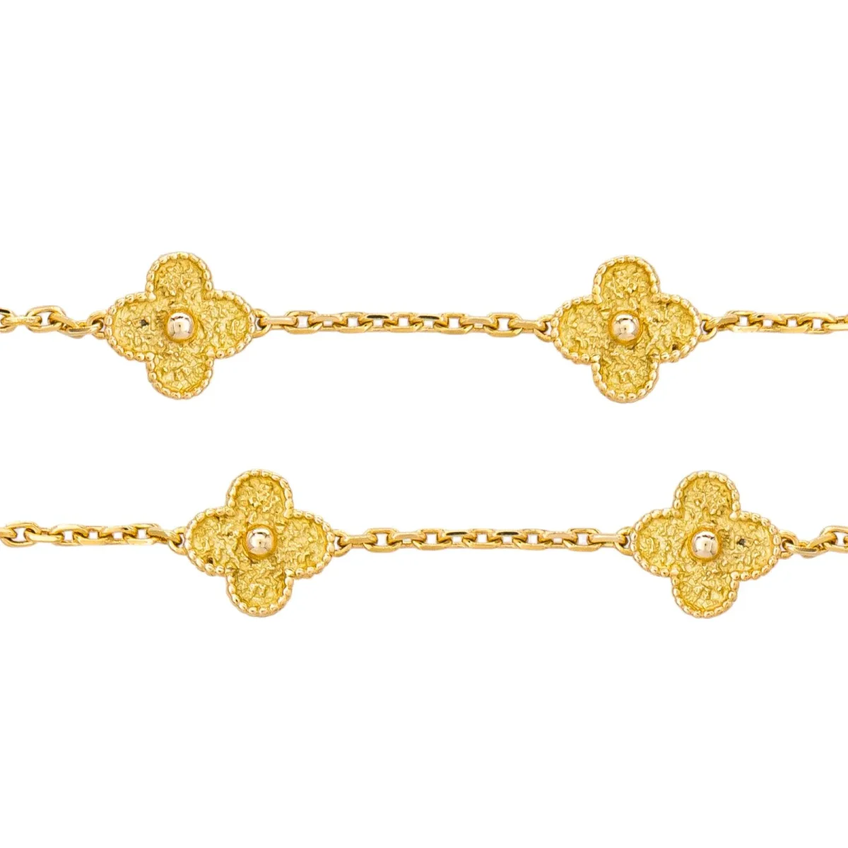 Van cleef & arpels Collier Sautoir Alhambra Or jaune – Image 8