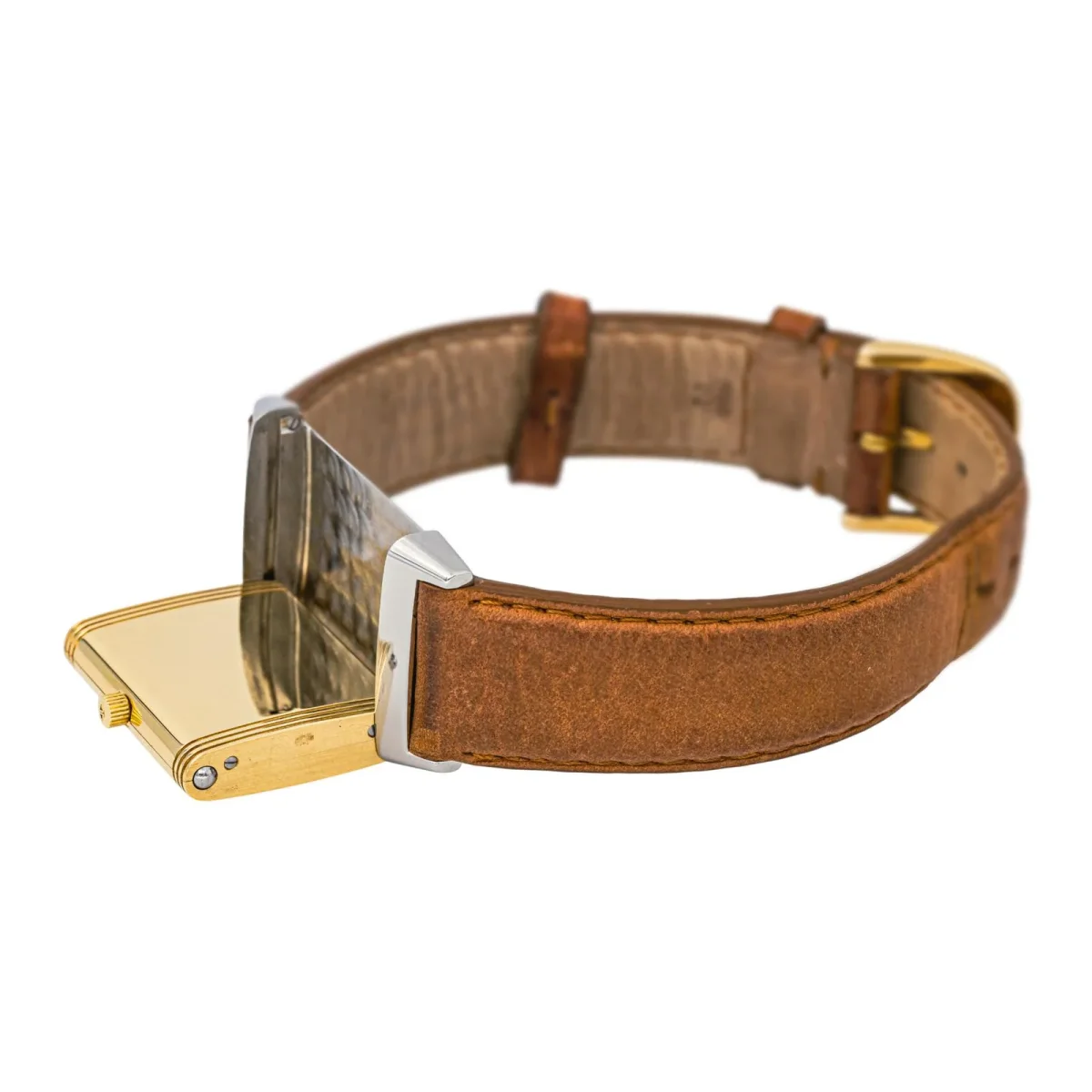 Jaeger- lecoultre Montre Reverso classique Or jaune, Acier – Image 5