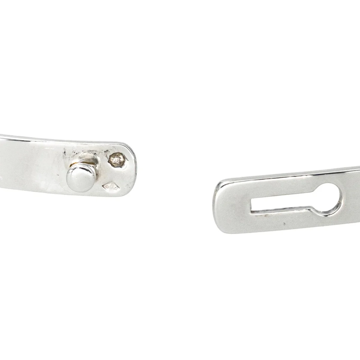 Dinh van Bracelet Jonc Serrure Argent – Image 8