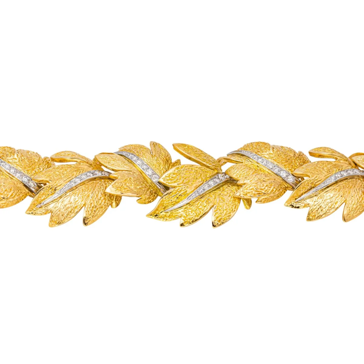 Fabergé Bracelet Or jaune, Platine Diamant – Image 5