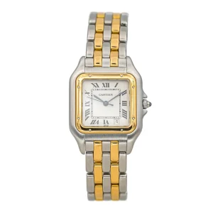 Cartier Montre Panthère Acier, Or jaune