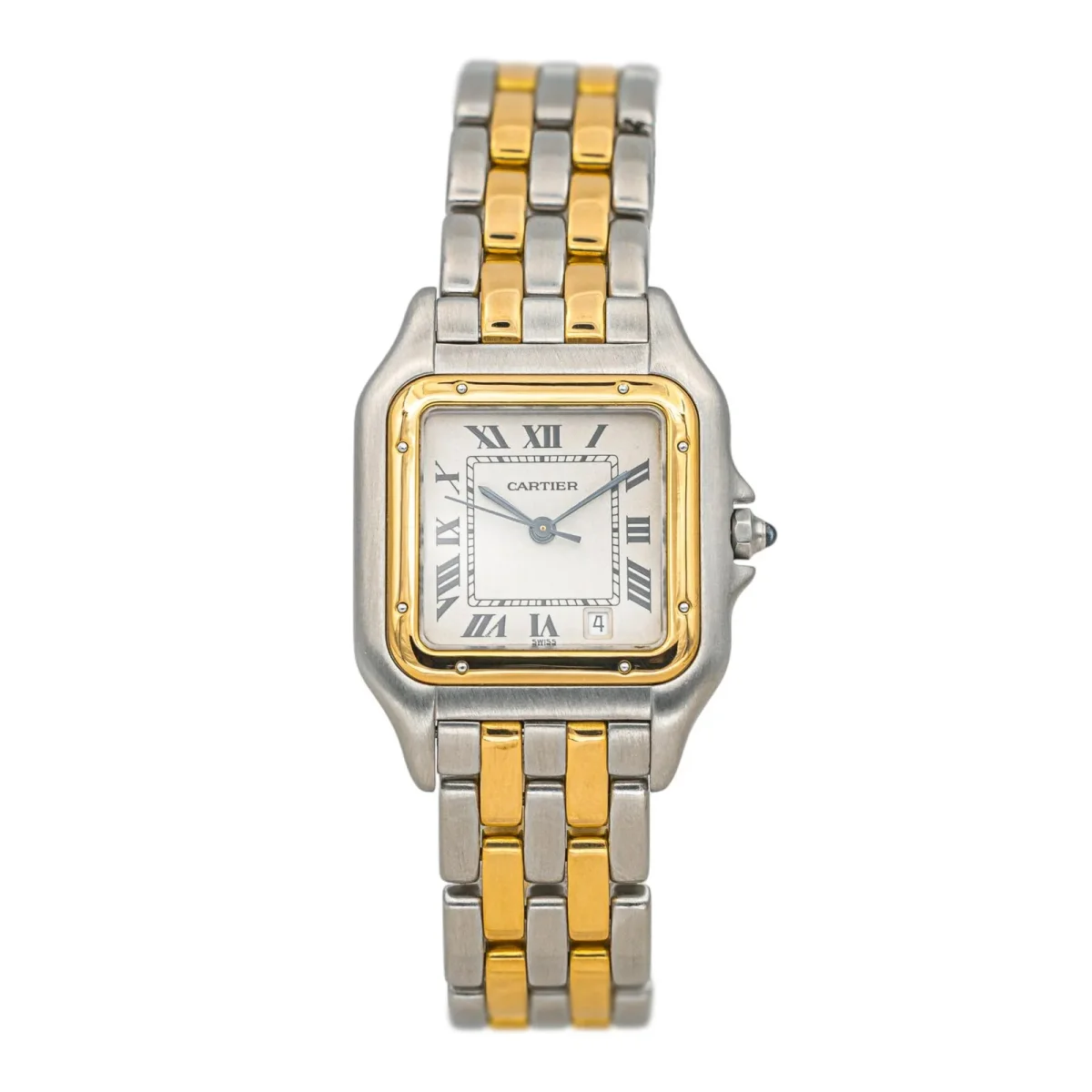 Cartier Montre Panthère Acier, Or jaune