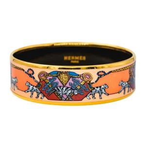 Hermès Bracelet Manchette  Plaqué or