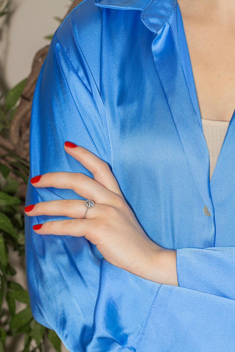 Dior Bague Rose des vents Or blanc Diamant – Image 3