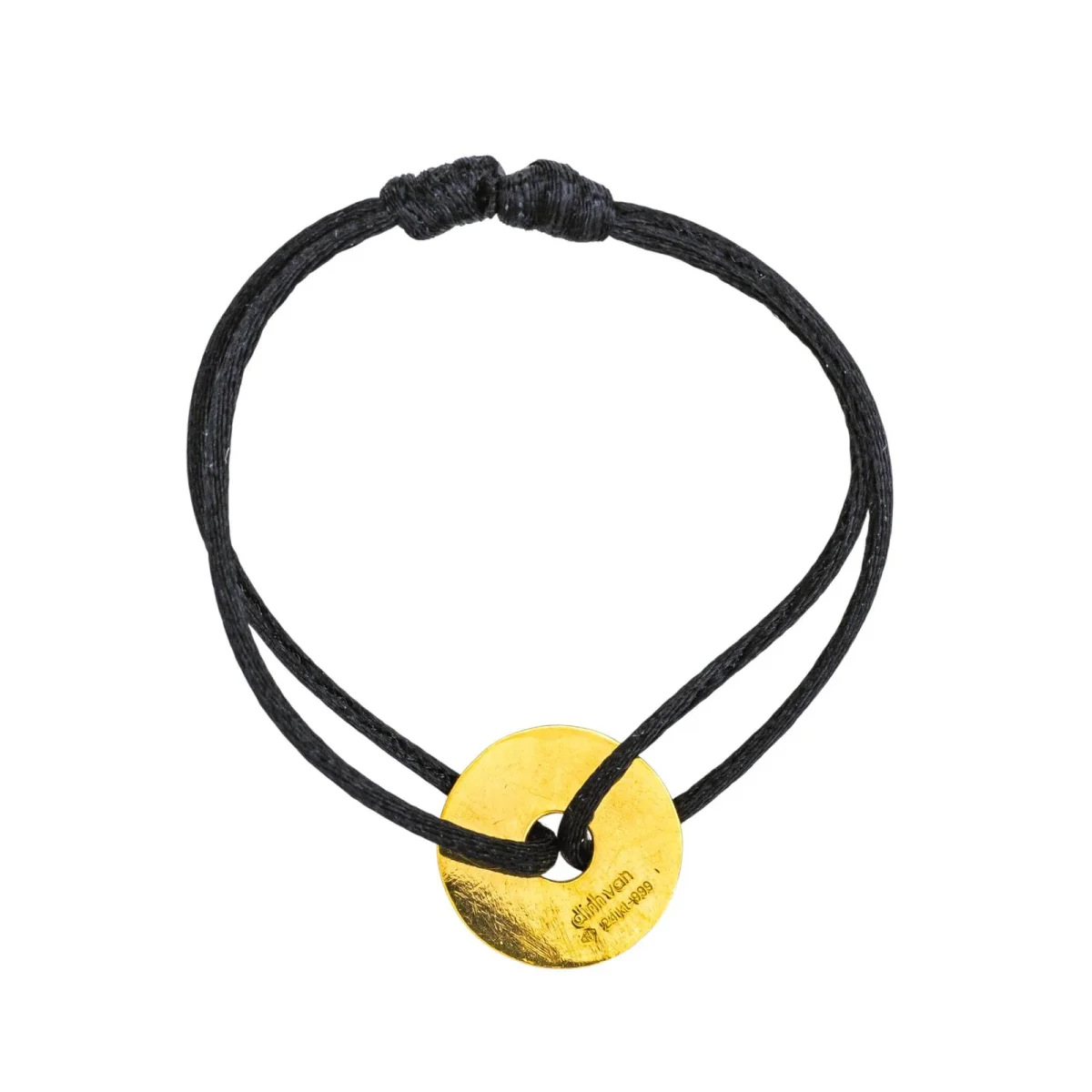 Dinh van Bracelet Cordon Pi Or jaune – Image 4