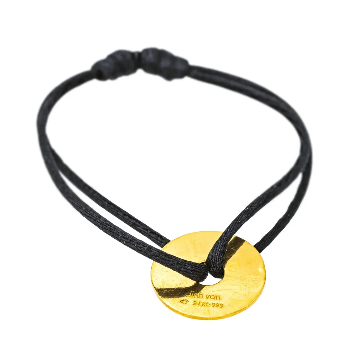 Dinh van Bracelet Cordon Pi Or jaune – Image 7