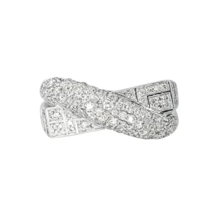 Mauboussin Bague En corps et encore Or blanc Diamant