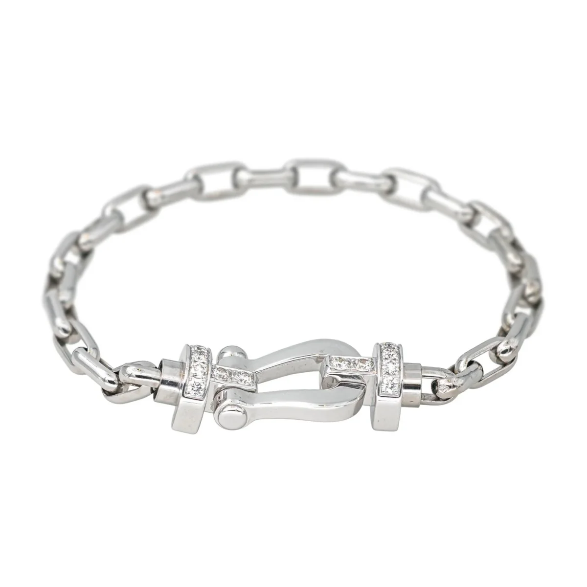 Fred Bracelet Force 10 Or blanc Diamant – Image 4