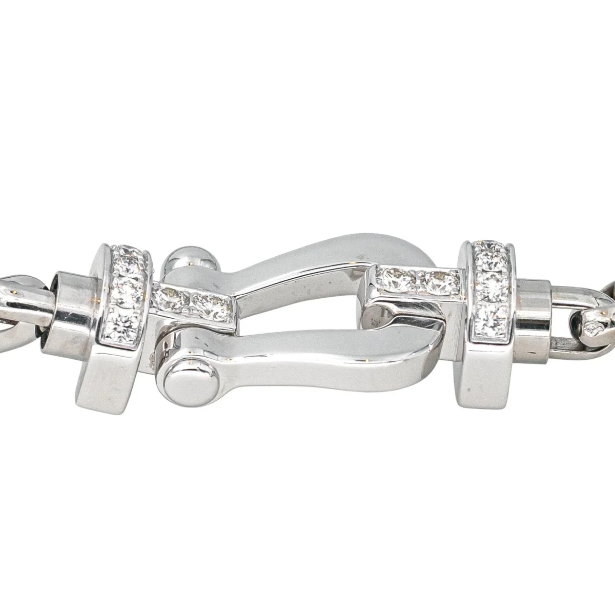 Fred Bracelet Force 10 Or blanc Diamant – Image 6