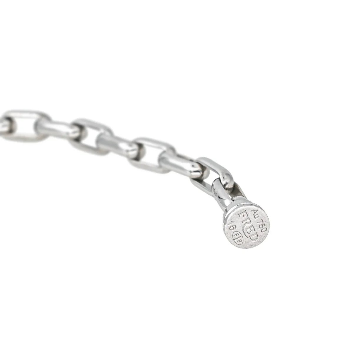 Fred Bracelet Force 10 Or blanc Diamant – Image 7