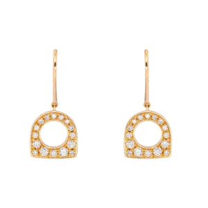 Fred Boucles d'oreilles Dormeuses Success Or rose Diamant