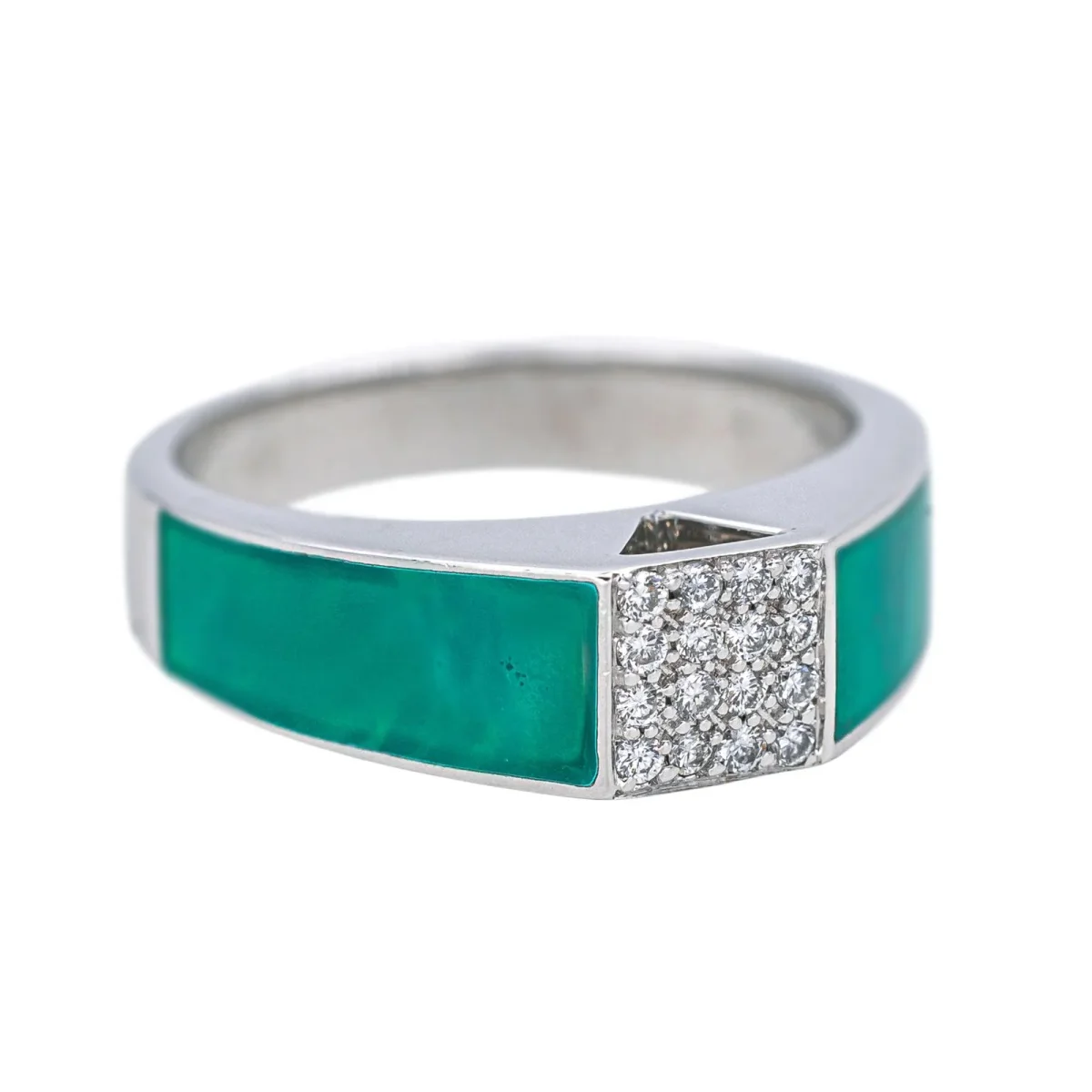 Korloff Bague Or blanc Diamant – Image 7