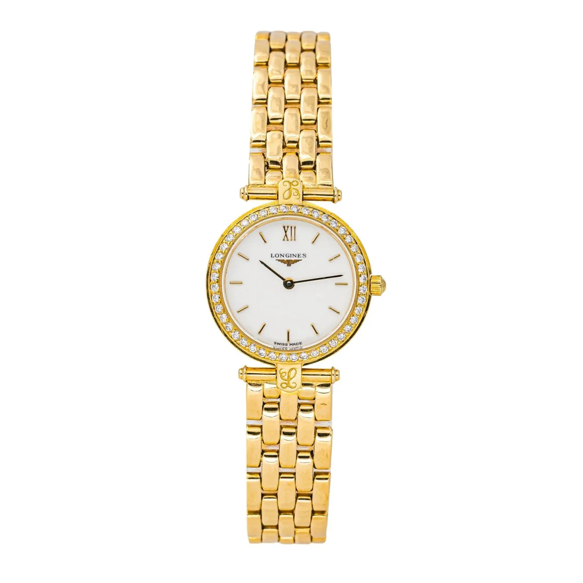 Longines Montre La grande classique Or jaune Diamant – Image 2