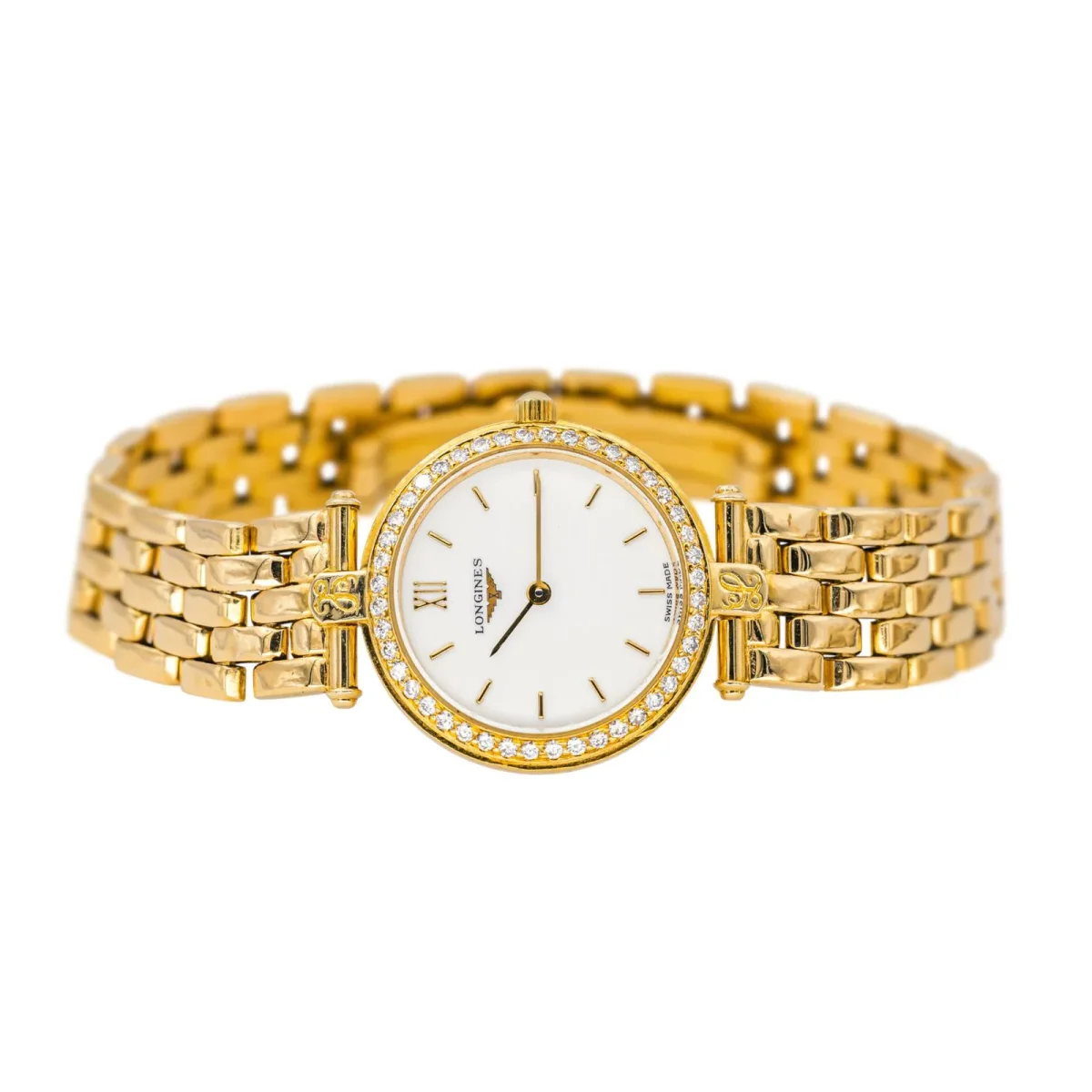 Longines Montre La grande classique Or jaune Diamant – Image 4