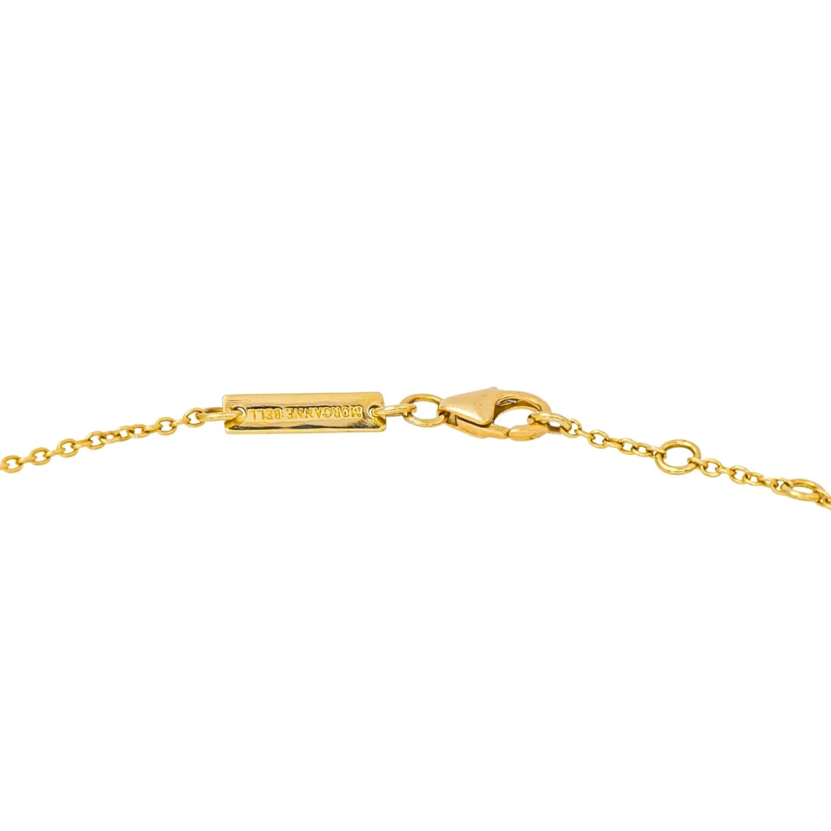 Morganne bello Collier Darly Or jaune Diamant – Image 5