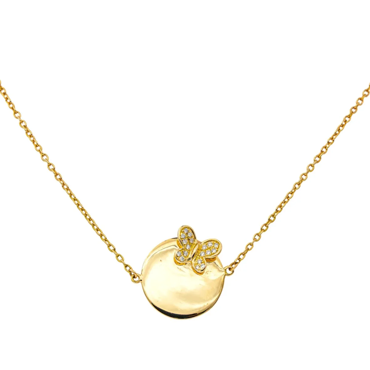 Morganne bello Collier Darly Or jaune Diamant – Image 6