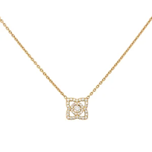 De beers Collier Lotus enchanté Or rose Diamant