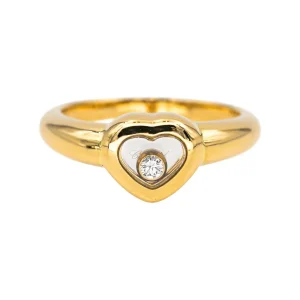 Chopard Bague Happy diamond Or jaune Diamant