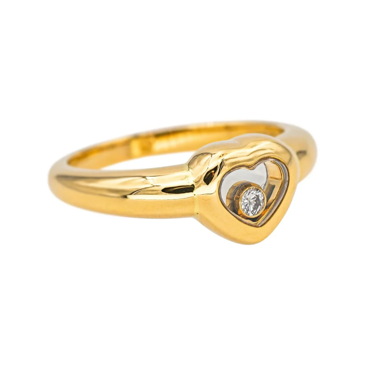 Chopard Bague Happy diamond Or jaune Diamant – Image 8