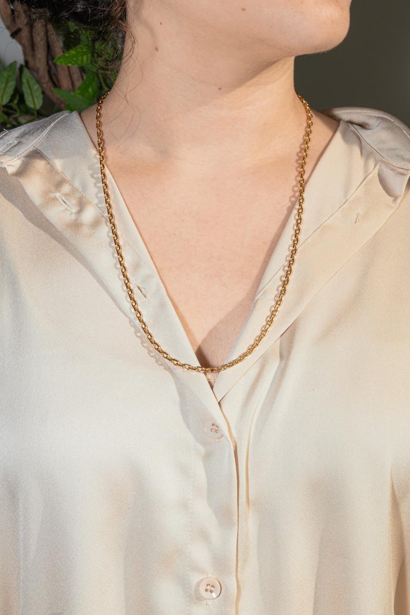 Collier Chaîne Or rose – Image 3