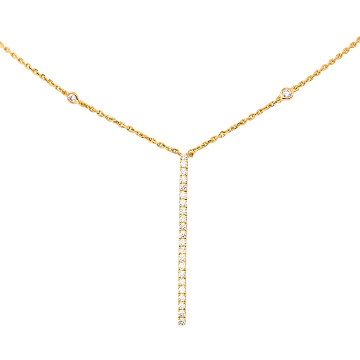 Messika Collier Gatsby Or rose Diamant – Image 6