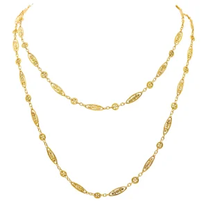 Collier Sautoir Or jaune