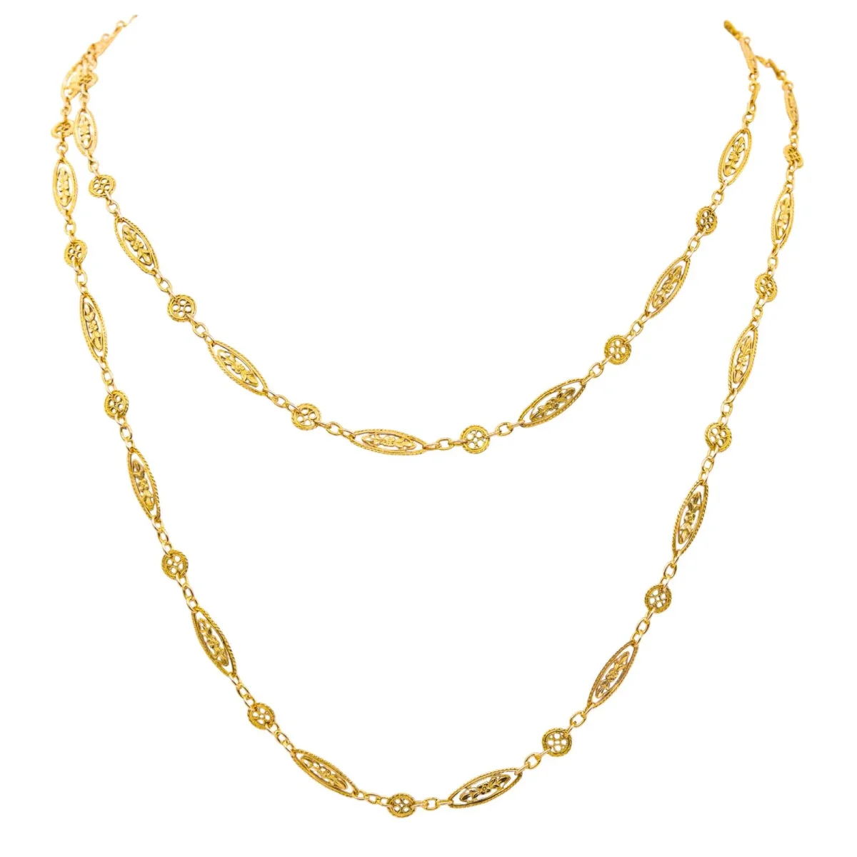 Collier Sautoir Or jaune – Image 2