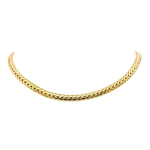 Collier Maille épi Or jaune