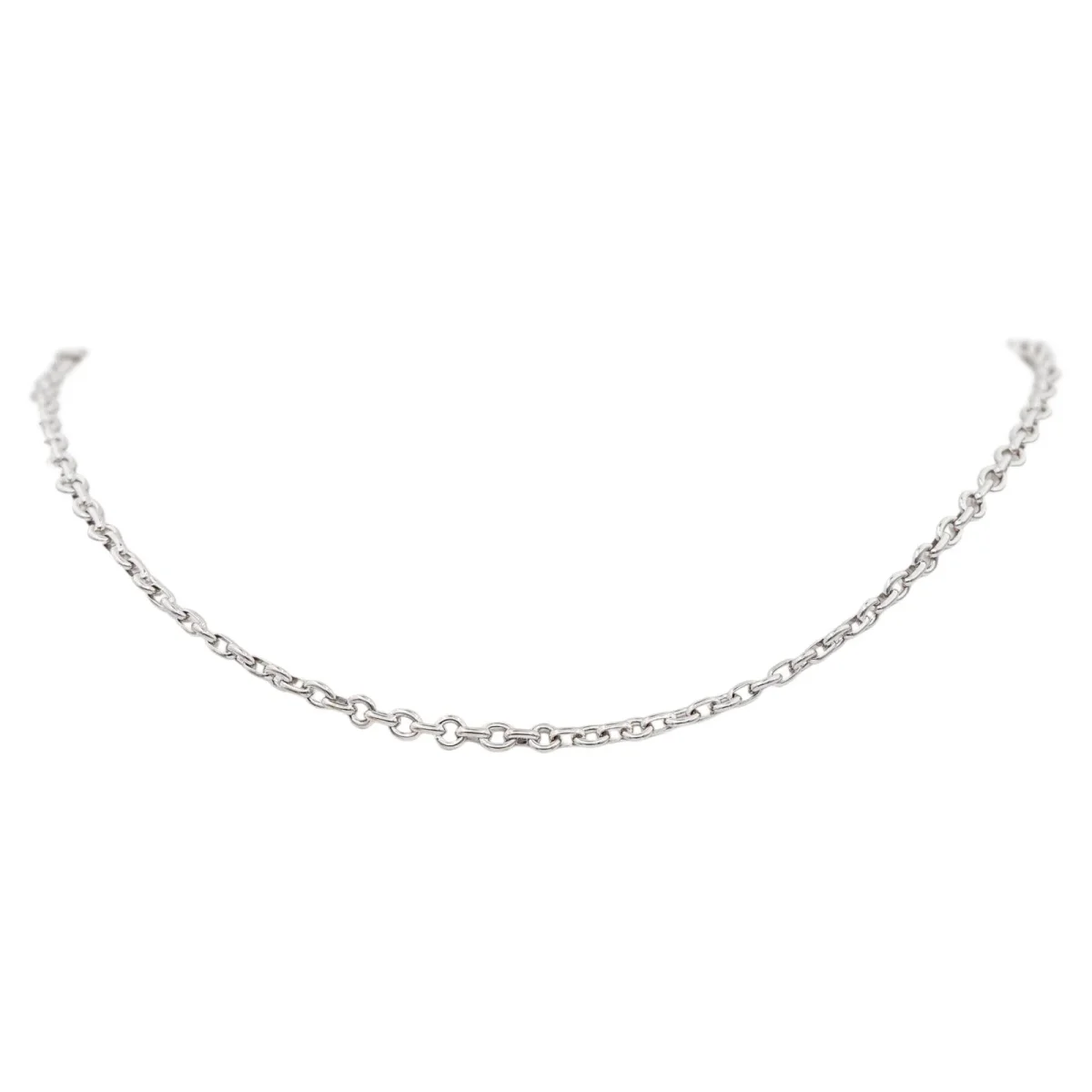 Chaumet Collier Chaîne Or blanc – Image 4