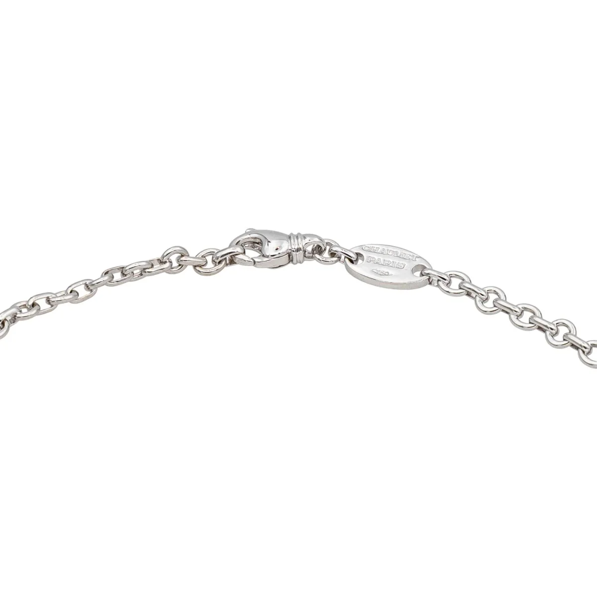 Chaumet Collier Chaîne Or blanc – Image 6
